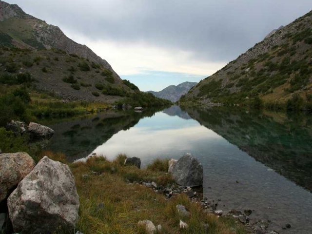 Высокогорное Сайрамское озеро